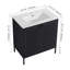 Meuble-lavabo autoportant de 30 po avec lavabo en céramique et tablette réglable