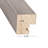 Ambrine Gray Wood Picture Frame - Set of 4 with Mat