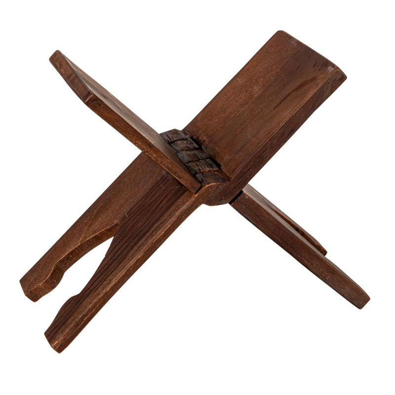 Wooden Folding Book Holder