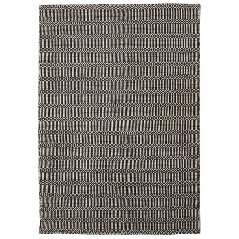 Grider Geometric Wool Hand Woven Area Rug, Rectangle 200 x 300cm