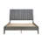 Upholstered Platform Bed With Upholstered Headboard