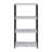 Antique White And Black Bookshelf With 4 Shelf-223056277