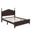 Lit plateforme en bois de style rétro avec support en lattes de bois-239406040-239406045