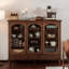 Table de buffet à porte en verre de style américain