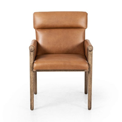 Almada Leather Arm Chair