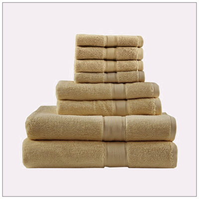 Ensemble de 8 valises pour chambre d'amis 100% coton