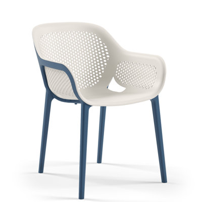 Ahria Outdoor Stacking Dining Armchair