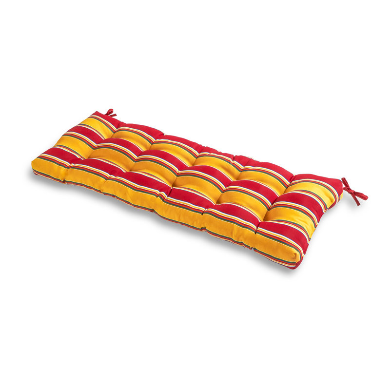 Coussin de banc d'extérieur Shipton, Indigo, 5", L 51 po x P 18 po