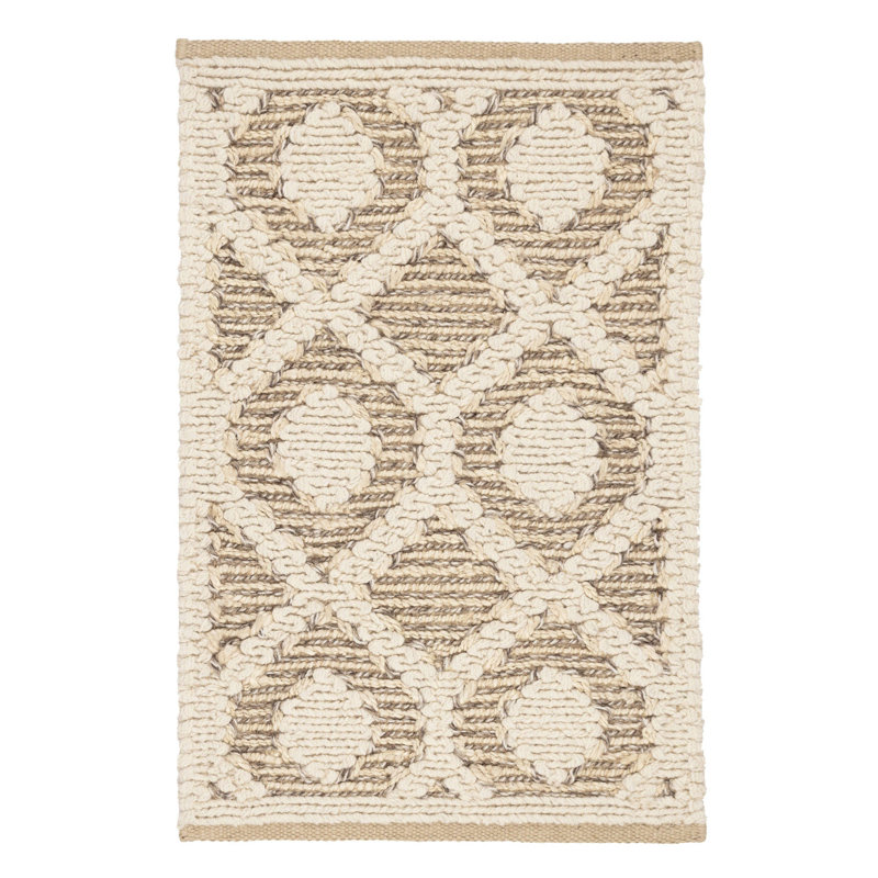 Tapis en jute tissé à la main Capri Soumak, Rectangle 8 pi 6 po x 11 pi 6 po