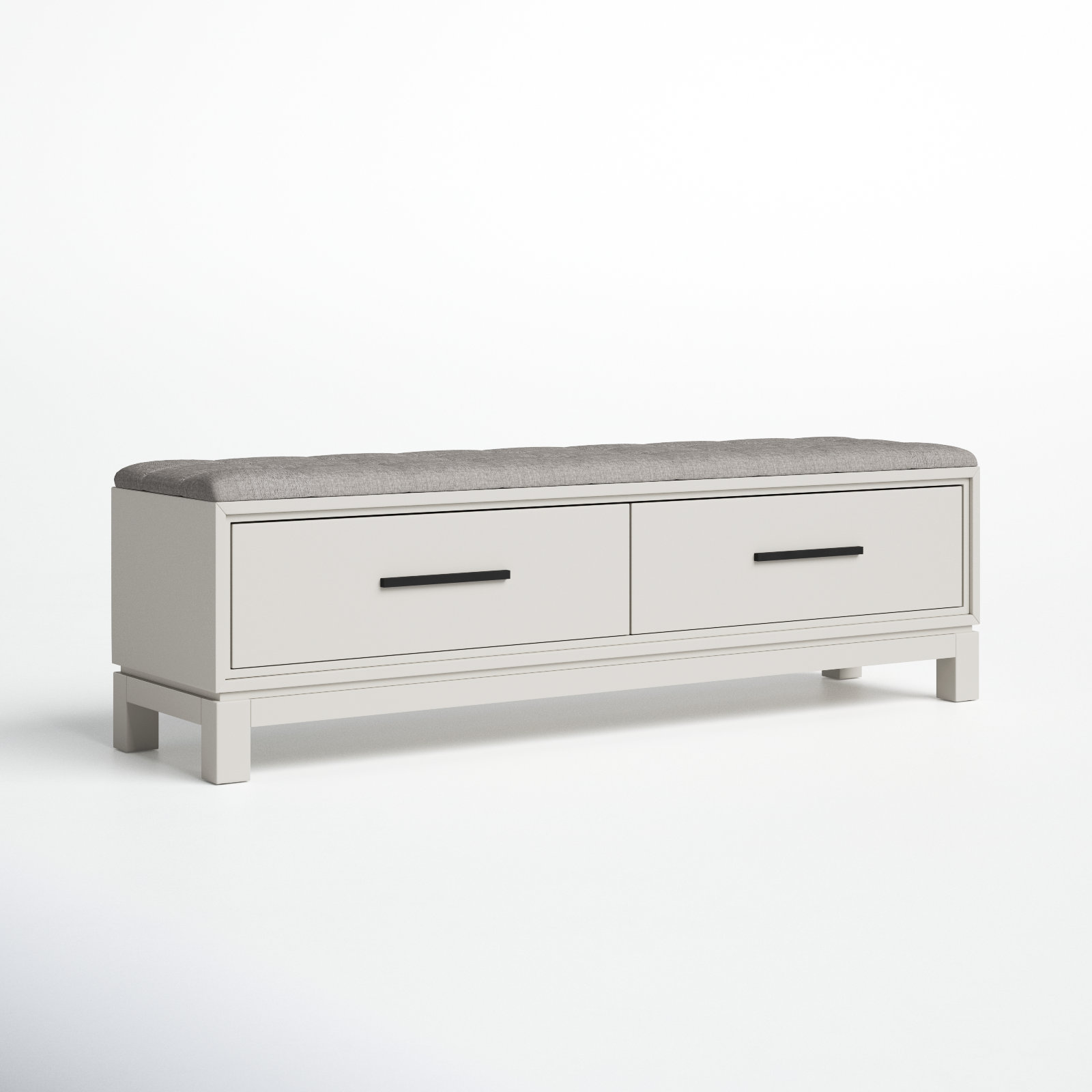 Wrightia Storage Bench, Chalk White