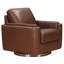 Fleishman Top Grain Leather Swivel Chair-755149968