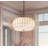4 - Light Dimmable Drum Chandelier