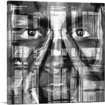 «Mask Home Decor», impression sur toile tendue