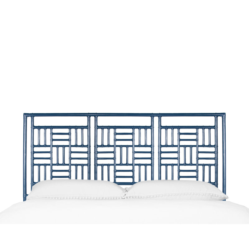 Finn Queen Bed, Pool Blue, Blue;Navy Blue, King