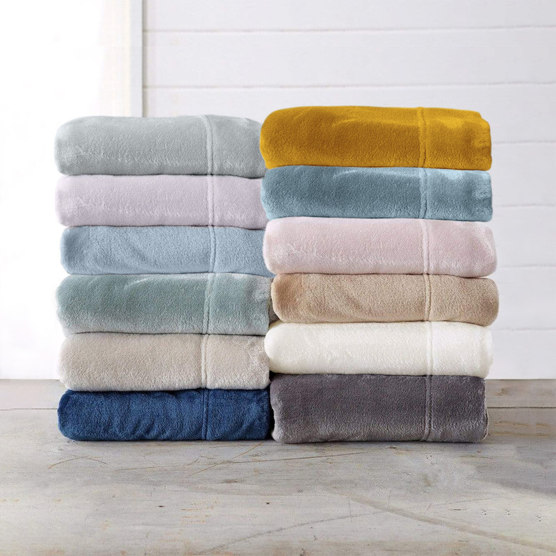 King Rose Velvet Plush Microfiber Deep Pocket Sheet Set