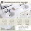 Meuble-lavabo double 66 po blanc antique-1108507116