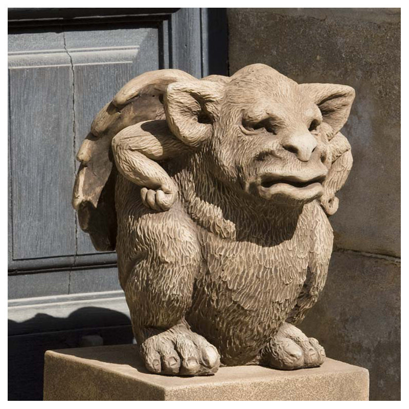 Tude Statue, Brownstone