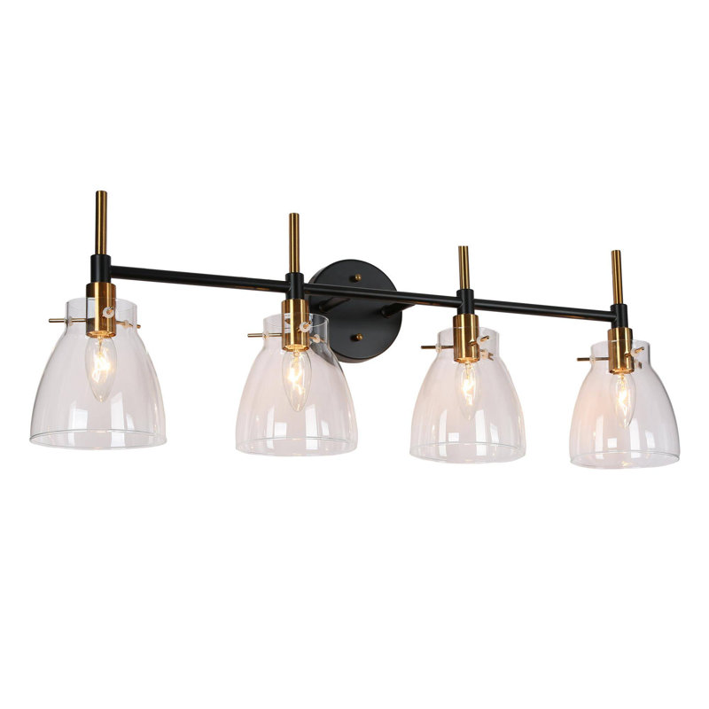 Daizjah 4 - Light Dimmable Vanity Light, Gold