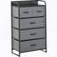 Commode verticale en métal avec 5 tiroirs