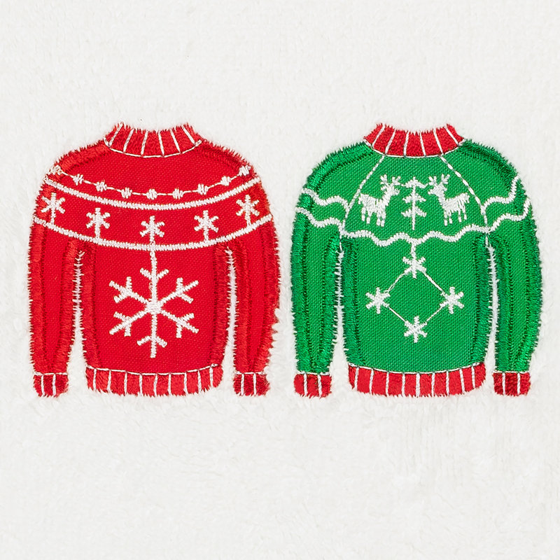 Serviettes de Noël Christmas, Blanc