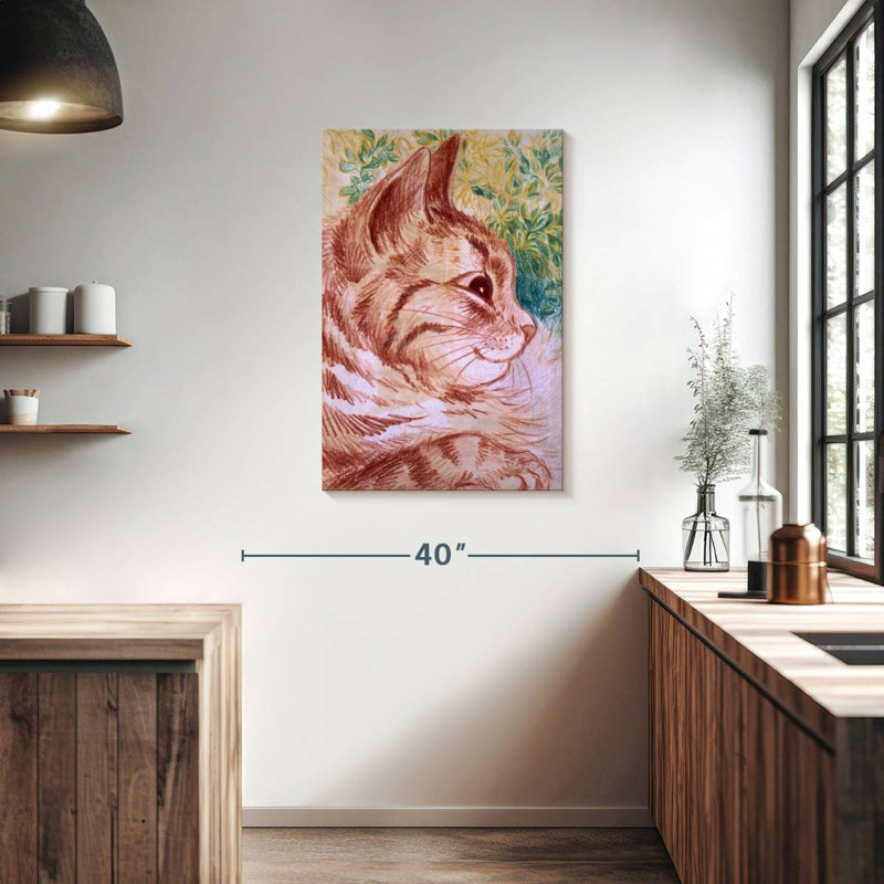 Brampt Kaleidoscope Cats I, 36" H x 24" W
