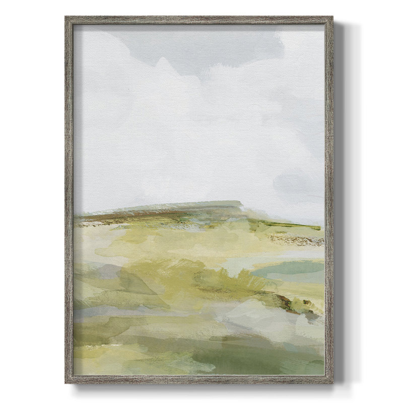 Inlet Impression I Framed Print - Solid Wood, 21" H x 17" W