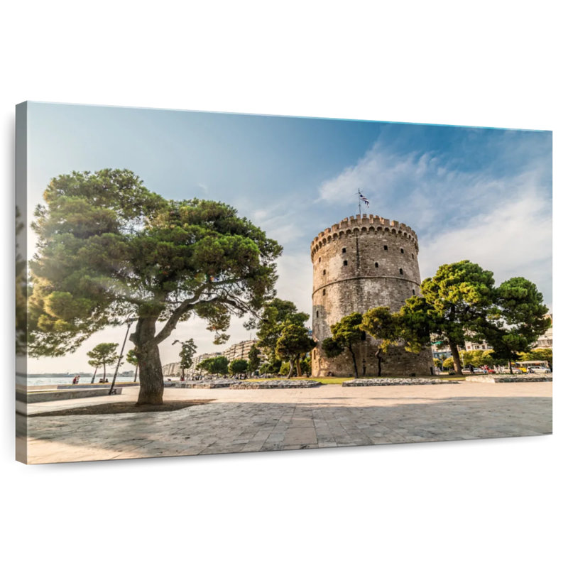 Tour blanche Vanna de Thessalonique, H 16 po x l 24 po