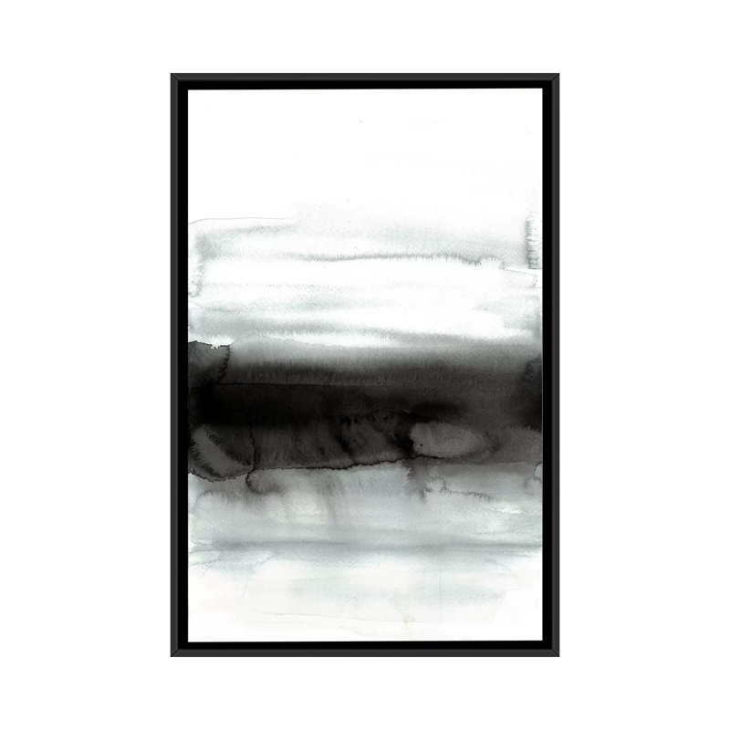 « black velours », impression sur toile, H 26 po x l 18 po x P 1,5 po, Toile avec cadre noir, Pas de tapis