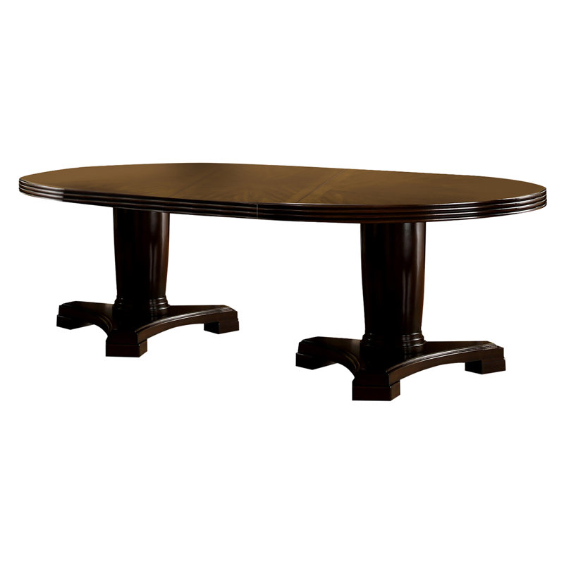Regan Extendable Double Pedestal Dining Table