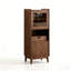 Bar de style luxueux en bois de noyer