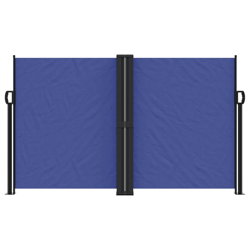 Dakota Fields Retractable Side Awning, 140cm H x 600cm W, Blue