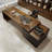 Dark-brown+Black Rectangular Solid Wood+Iron desks-108304498-108304502