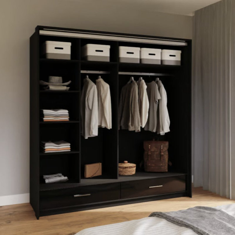 Biddick Wardrobe, Black
