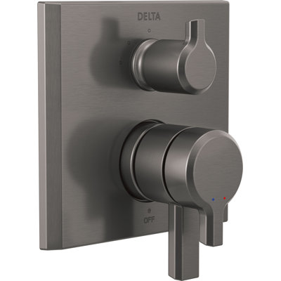 Pivotal Integrated 3-Function Diverter Faucet Trim