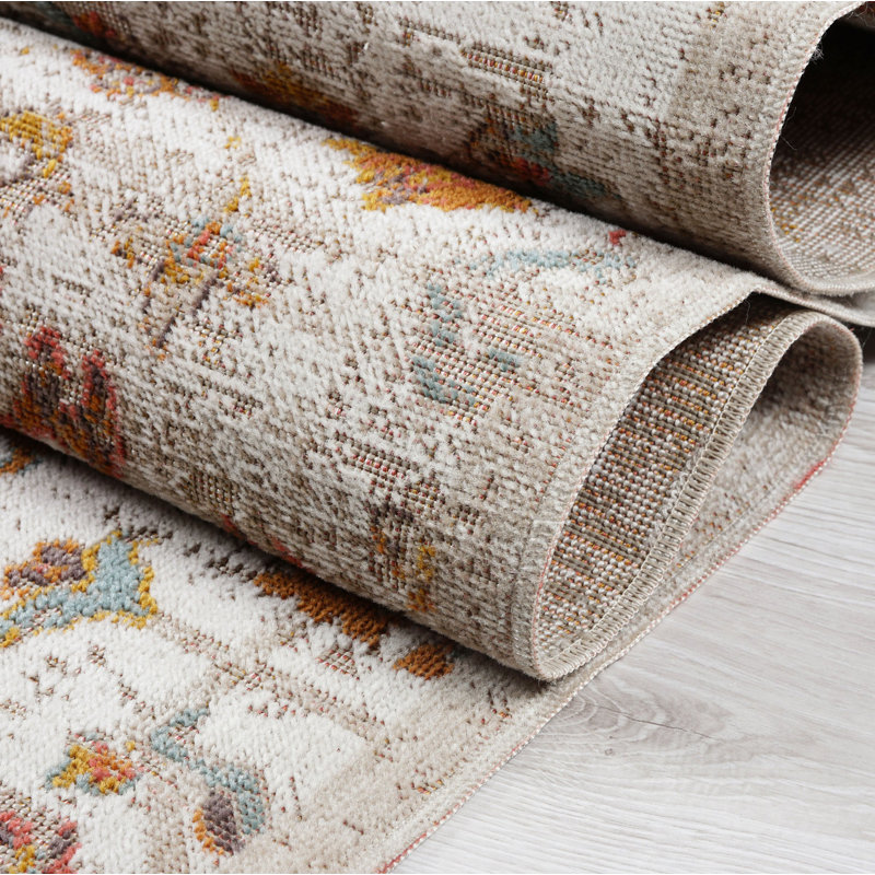 Tapis oriental Jimena, Rectangle 3 pi 9 po x 5 pi 5 po