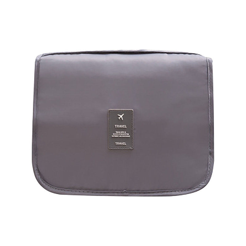 Large-capacity Hook Storage Bag Wash Cosmetic Bag, Gray