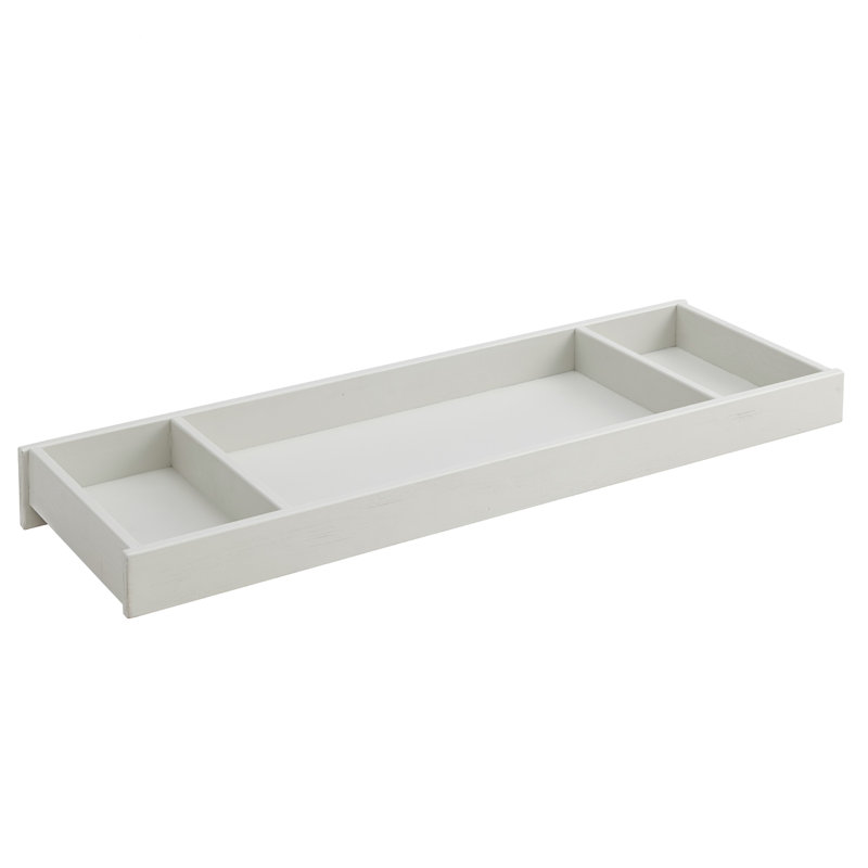 Matelas à langer Soho Baby Ellison, Blanc rustique