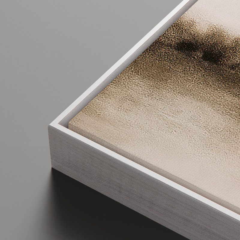 Impression sur toile encadrée, impression de paysage brumeux pour chambre à coucher - 16 po x 24 po, 24 po, H 24 po x l 16 po