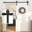 Ensemble de quincaillerie standard pour porte de grange coulissante simple