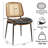 Shrihan Upholstered Rattan Dining Chairs-731431959