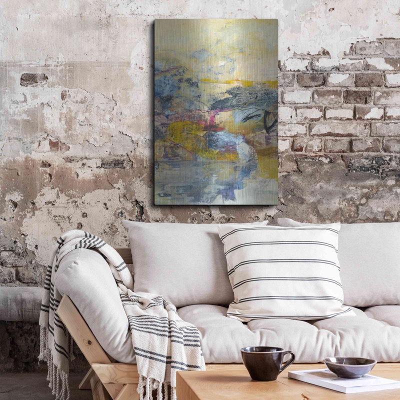 "Textured Triptych II" par Jodi Fuchs, H 36 po x l 24 po