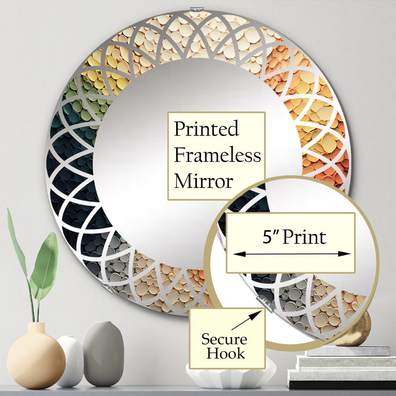Miroir mural Wiebmer, 24 po x 24 po