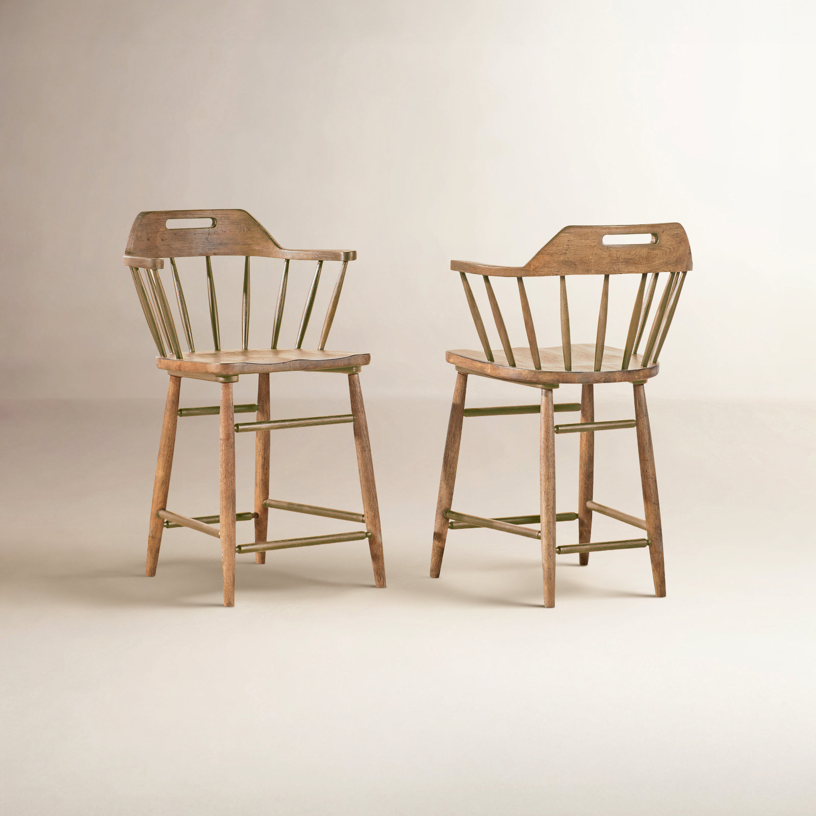 Country Living 24" Bar Stool, Brown