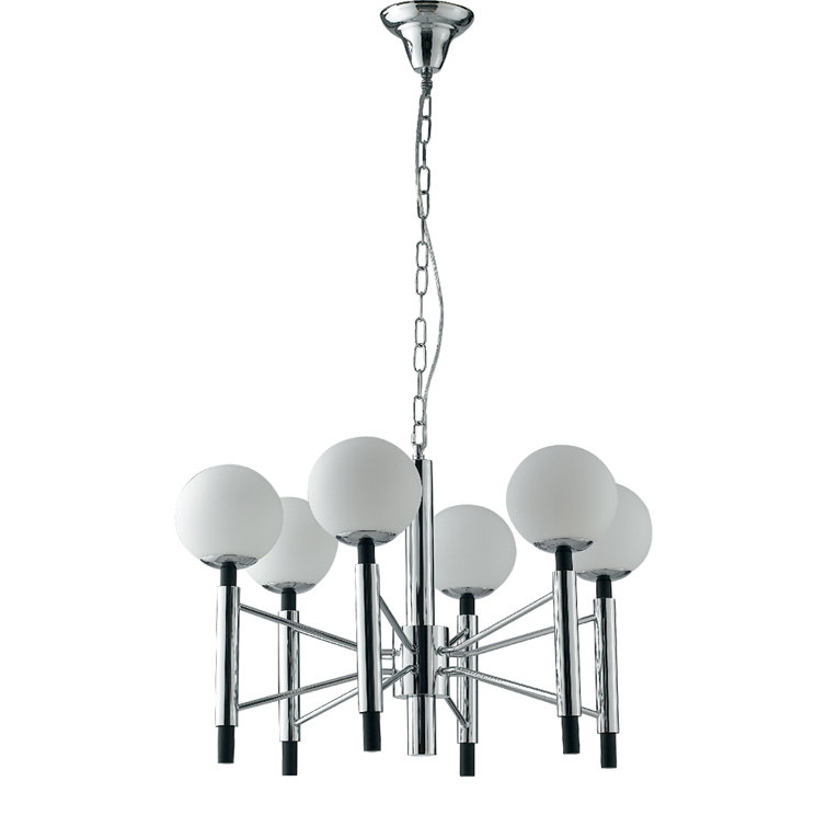 Libra 6-Light Shaded Chandelier