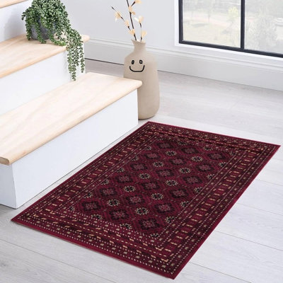 Rectangle Floral Flokati