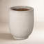LG ROUND POT, DISTRESSED WHITE  23.5X29"H-1428669850