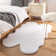 White Faux Rabbit Fur Rug Luxury Soft Faux Fur Novelty Rug Carpet For Bedroom Living Room