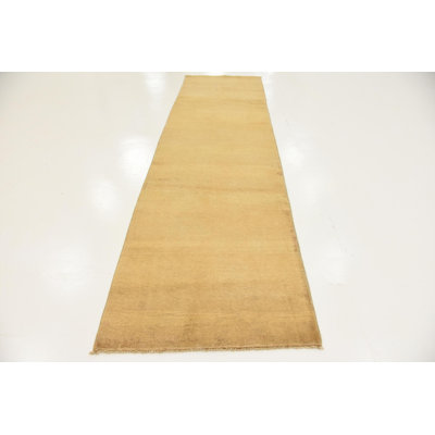 Nash One-of-a-Kind 2'8" X 9'5" New Age Runner Wool Area Rug in