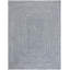 Tapis bleu foncé / ivoire tissé à la main Trombetta-1958353457-2001773982