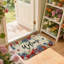 Tapis multicolore à motif de marguerites patriotiques 24 x 36 po, pour l'intérieur et l'extérieur